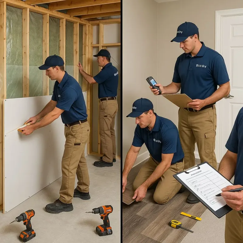Repairs and Reconstruction process in Platteville, WI